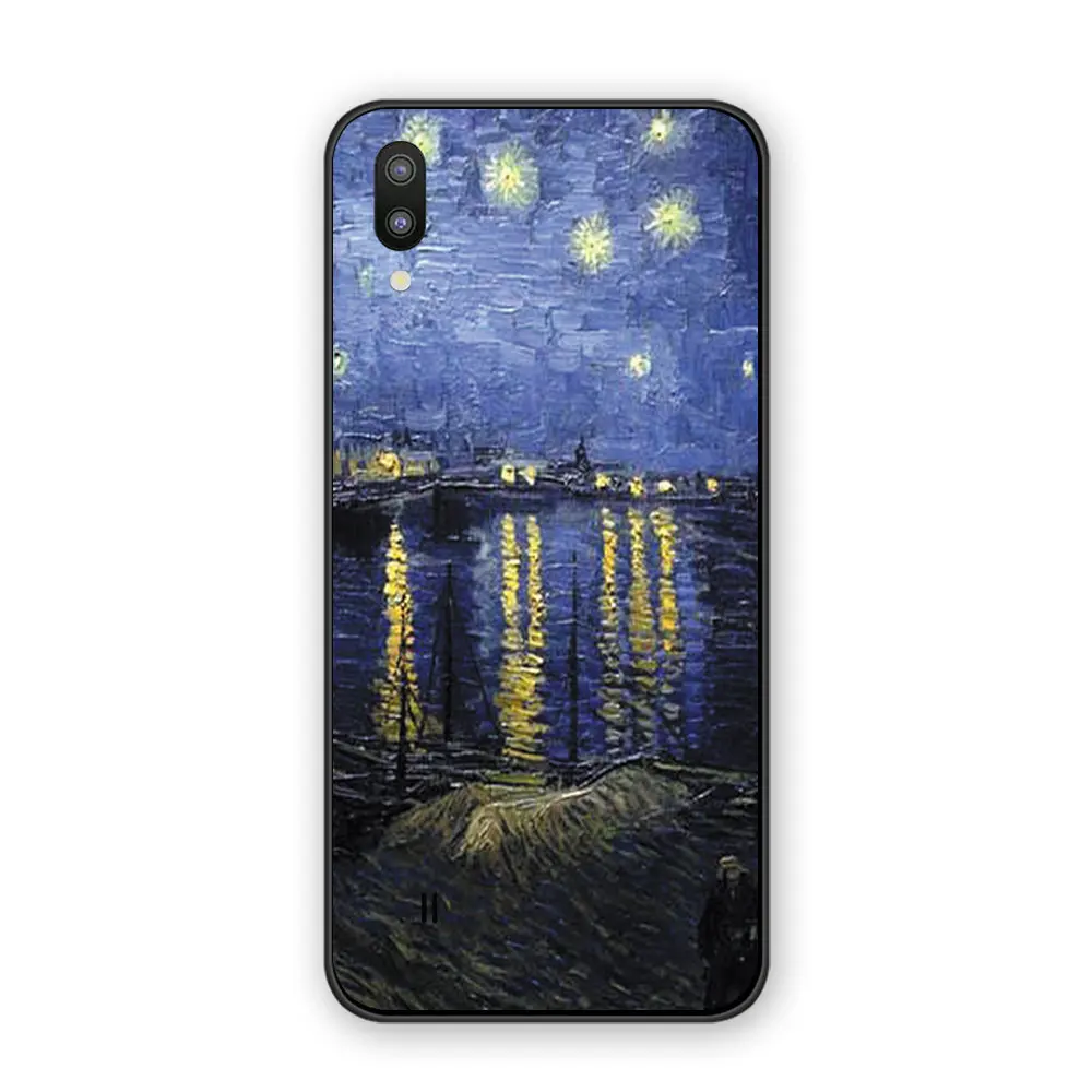 4 Ван Гог Звездная ночь силиконовый TPU чехол для телефона чехол для samsung Galaxy A10 30 40 50 60 70 510 520 710 720 A6 8 9 S плюс A7 A9 - Цвет: 4
