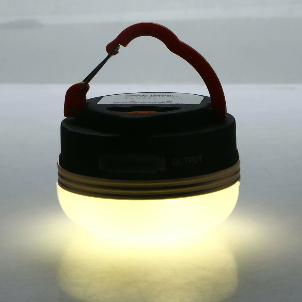 Открытый кемпинг Магнитный Портативный USB Перезаряжаемый светодиодный фонарь-Палатка лампа светильник шик