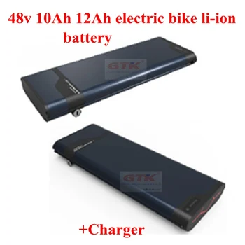 

48v 10Ah 12Ah 9Ah 8Ah electric bike li-ion ebike lithium battery solar impulse thin case for bbs motor 500w 750w + 3A charger
