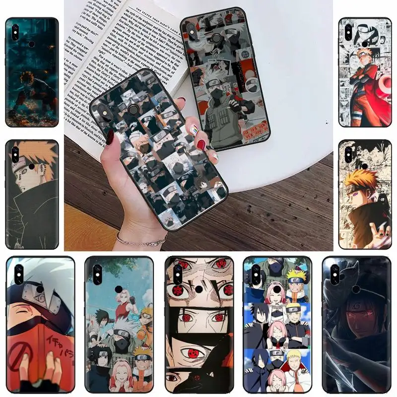 

Cool Naruto Japanese anime Phone Case For xiaomi Redmi 5 5A plus 7A 8 note 2 3 4 5 5A 6 7 GO K20 A2