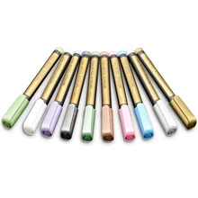 10 шт. водонепроницаемый маркер краски ручка безопасный подарок портативный граффити для студентов письма GK99