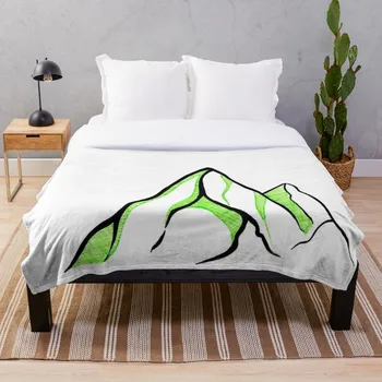 

Soft Blanket for Bed Sherpa Flannel Fleece Blanket Home Travel Sofa Soft Throw Blanket Mountain V