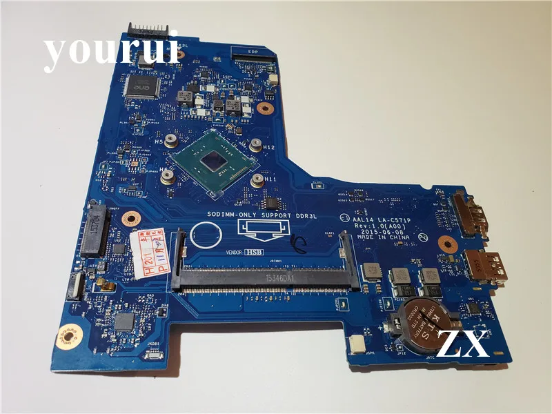 Фонарь 6KW6N 06KW6N для dell 15 5000 5552 фонарь ALL14 с процессором SR29H n3050 материнская плата