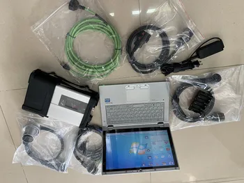 

High Performance CF-ax2 Laptop i5 cpu 8GB RAM Work For MB SD Connect C5 Car Diagnostic Tool with V2019.12 Software mini SSD win7