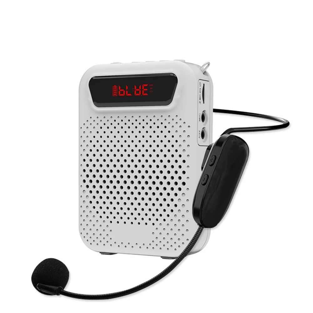 

Teaching Bluetooth Card Speaker Amplifier Stall Night Market Bazaar Wireless Headset Teacher Amplifier Singing Opera Machine