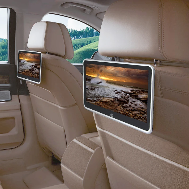 

10.1 inch Car Headrest Monitor Auto Multimedia MP4 MP5 Video Player TFT HD LCD Display Touch Screen 1024x600 bluetooth/USB/FM