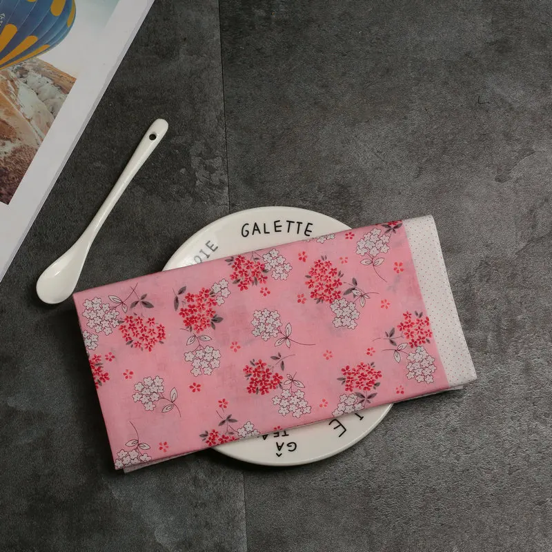 Handkerchiefs Women Kawaii Simple Classic Pocket Square Floral Printed Elegant Vintage Leisure Fashion Womens Chic New Females - Цвет: 10