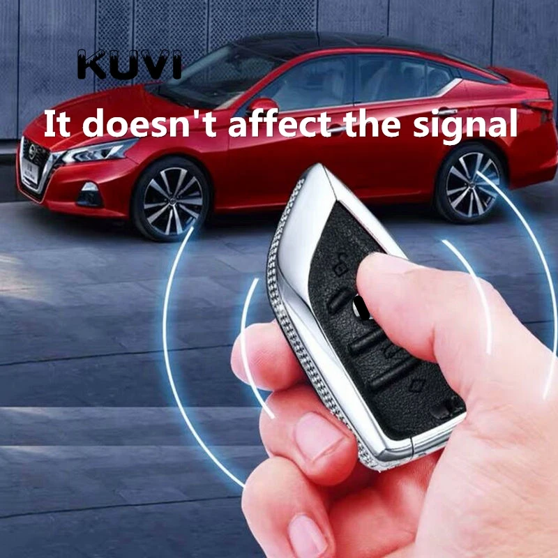 Car Styling Key Case Key Cover Shell Protector For Bmw X5 F15 X6 F16 G30 7 Series G11 X1 F48 F39 Diamond Leather - - Racext™️ - - Racext 29