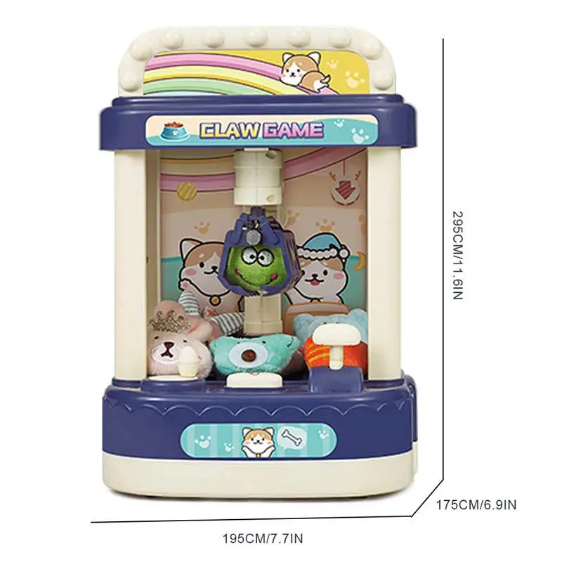  Children's Mini-catch Doll Machine Catching Ball Machine Sugar Catcher Claw Machine For Kids Mini C