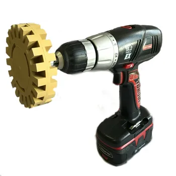 

Durable 20mm Pneumatic Rubber Eraser Wheel Pad 10cm Car Sticker Remover Auto Repair Paint Tool Rubber Decal Eraser Wheel