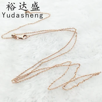 

Chain necklace , With sliding links, flat links and pendant chains.