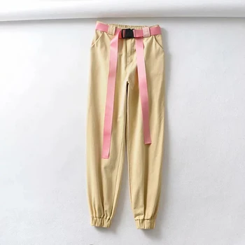 

Women's Hiking Streetwear Pants Hip Hop Joggers Pants Cargo Pants Solid Punk Loose Sports Tactical Trouser