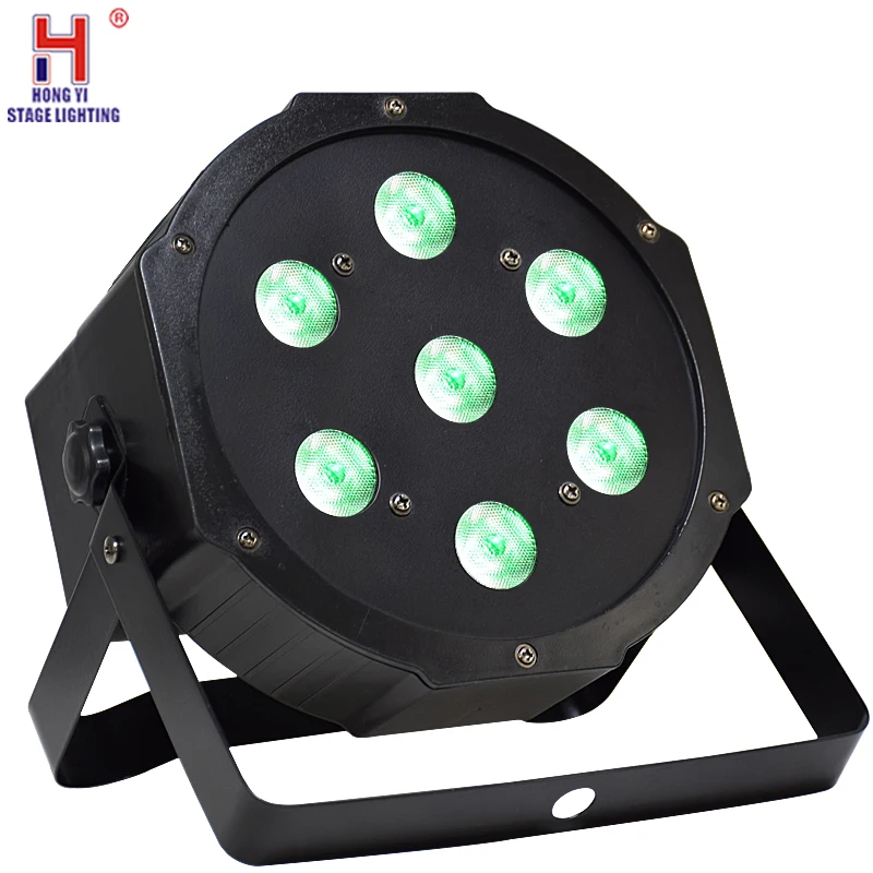 

Led par light RGBW 7x12w disco wash light equipment with DMX-512 led uplights for stage lighting effect
