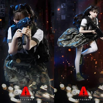 

NEW ARMSHEAD 1/6 JK-03 Armed Female Student Soldier School Sister Set 12-inch Female Soldier Available In Stock