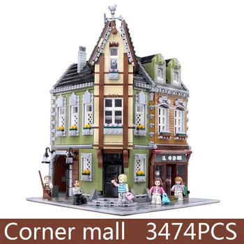 

MOC Compatible Lepining The brickstive victor's lab Corner shop Model Building Blocks Bricks Kids Toys Christmas gift