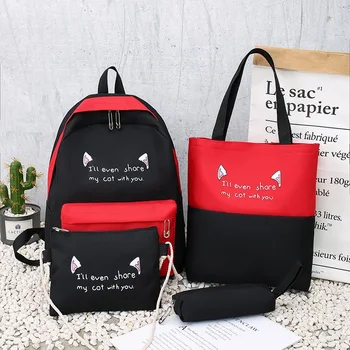 

New color-contrast computer backpack fashion leisure travel large capacity backpack schoolbag