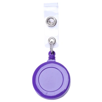 

1 pcs Badge Holder Retractable Reel YOYO Clip Snap Button ID Card Key