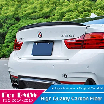 

Fit For BMW F36 4 Series 4 Door 420i 420d 428i 435i 2014 2015 2016 2017 Carbon Fiber Tail Trunk Wing Boot Cover Roof Spoiler
