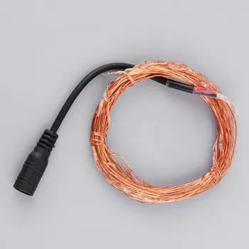 

1 pcs 5M 50 LED Copper Wire Xmas Wedding Party String Fairy Light Lamp DC 12V