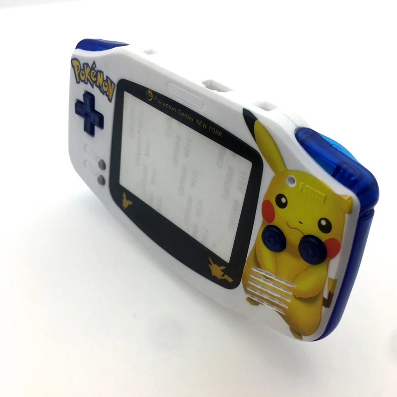 Горячая новинка большой Pokeman Pika-chu запасной чехол для nintendo Gameboy Advance GBA игровой корпус оболочки