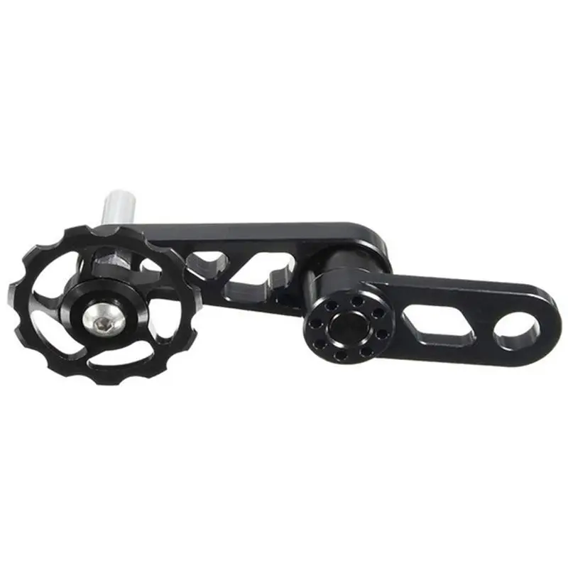 

New Hot Advanced Aluminum MTB Bike Bicycle Single Speed Converter Chain Tensioner Light Black