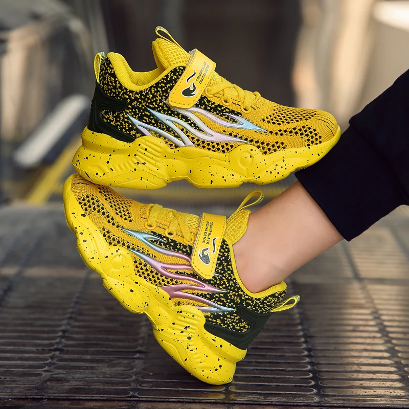 Children's Sneakers Kids Shoes Breathable Air Mesh Sports Shoes for Boys Girls  Lightweight Tenis Sneakers Casual Walking Shoes