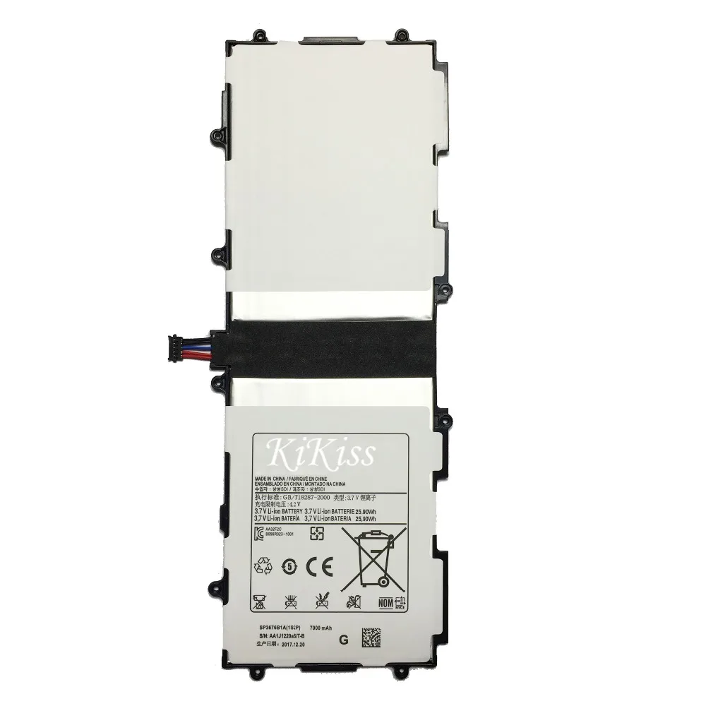Tablet Bateria Sp3676b1a 1s2p para Samsung Galaxy Note 10.1 gt N8000 N8010 N8020 gt P7510 Tab gt P7510 7000mah Bateria e energia extra p/ tablet - Imagem 2