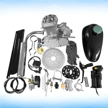

50cc 2-Stroke High Power Engine Bike Motor Kit Black