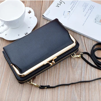

Mobile Phone Case Luxury Wallet Flip Cover Case PU Leather Stand Protective Cart Slot Holder