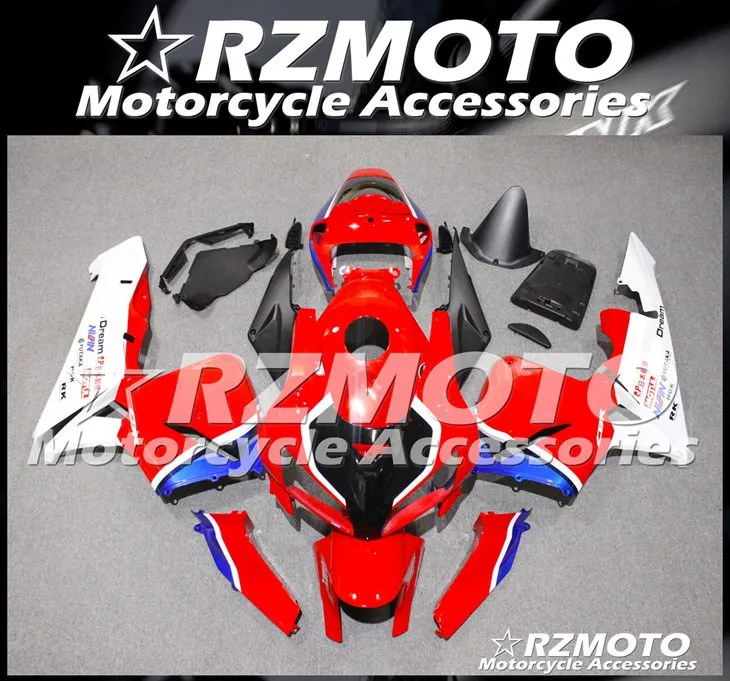 4 подарки ABS мотоцикл полный обтекатель комплект подходит для CBR600RR F5 2005 2006 05 06 cbr600 600RR тела набор красный