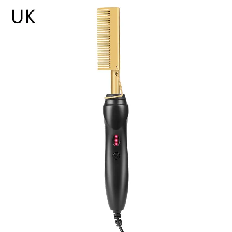 

Quick Electric Straightener Multifunctional Wet Dry Hair Comb Styling Tool U1JE