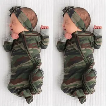 

2020 New Newborn Baby Kids Boys Girls Clothes Warm Jumpsuit Romper Cotton Baby Boy Zipper Clothes Outfits Set 6M-24M