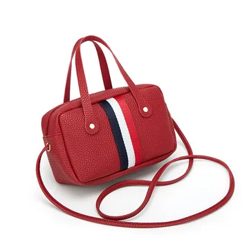 

Fashion Simple Small Lether Bag Women's Handbag Designer's Mini Bag Messenger Bag Summer Travel Phone Bag #15