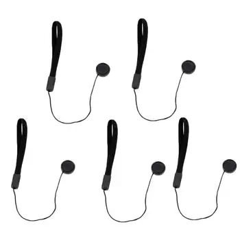 

10pcs DSLR Lens Cover Cap Holder Keeper Strap Cord String Leash Rope For Canon Nikon Sony SLR DSLR Digital Film Camera
