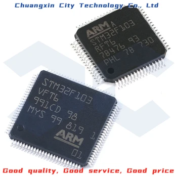 

100% New&Original STM32F103RET6 STM32F103VET6 STM32F103ZET6 LQFP64/100/144 32-bit microcontroller chip
