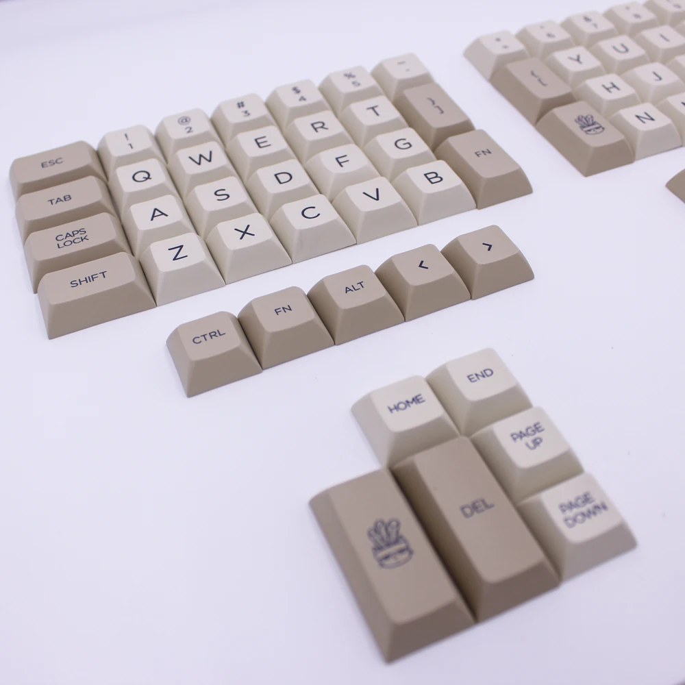 MP Ergo RETRO DSA 95 клавиш PBT Dye-Sublimation Keycap Вишневый выключатель MX keycaps для проводной USB механической игровой клавиатуры