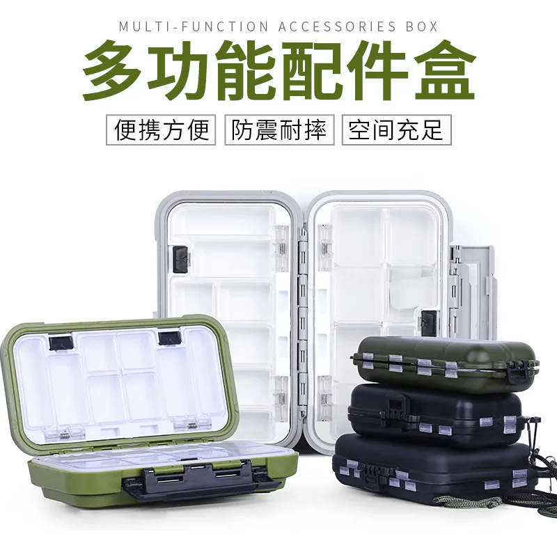 

Waterproof Accessory Box Multi-functional Tool Box Storage Box Fishhook Storage Box Angling Fishhook Box Fishing Gear Small Acce