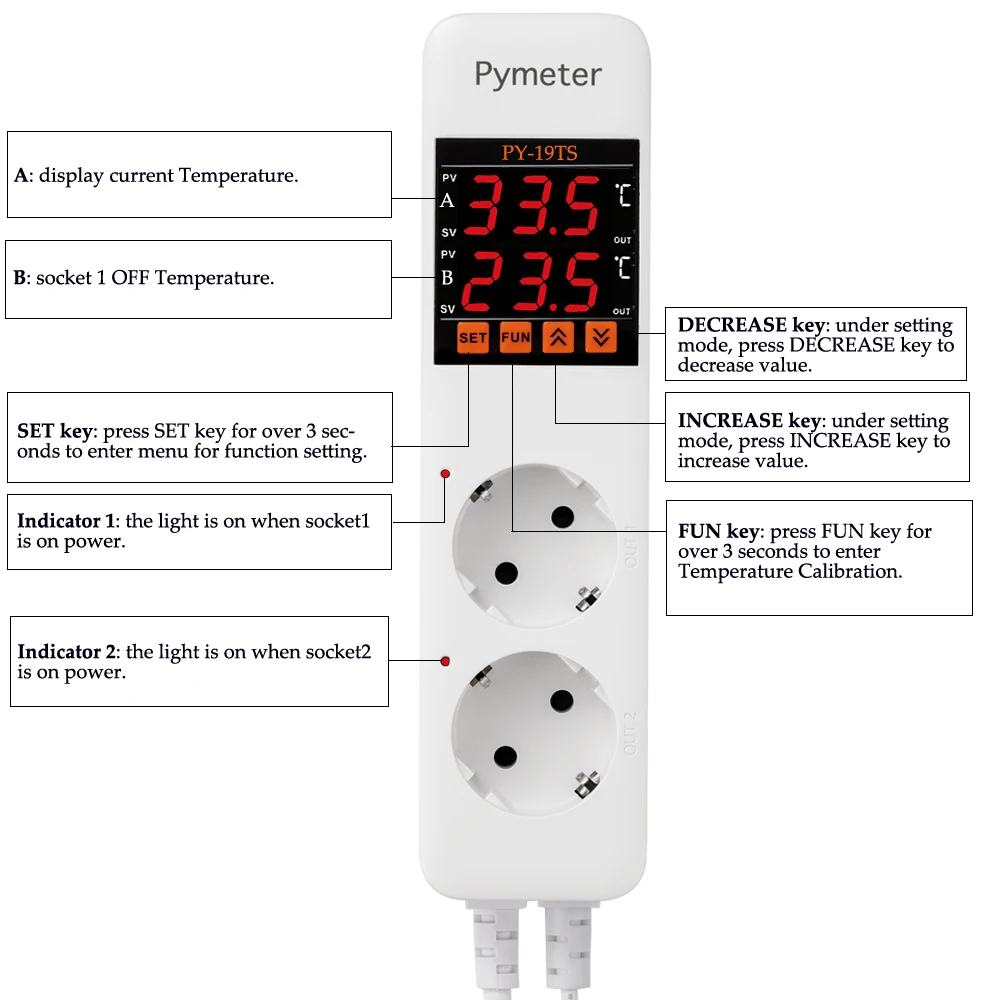 Thermostat-PY196TS-8