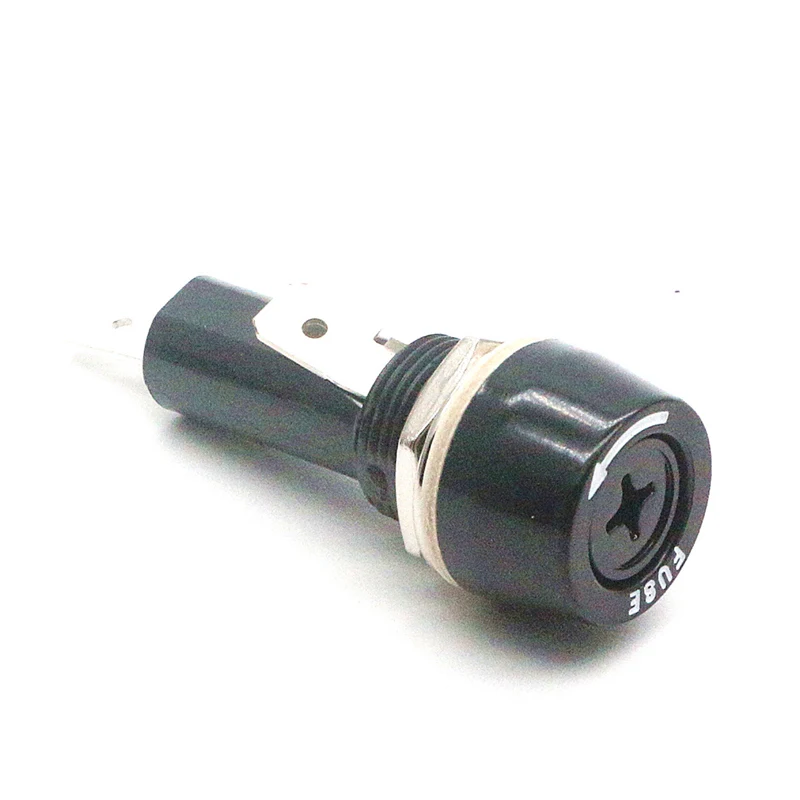 R3-53AA/Тайвань SCI Держатель предохранителя/фенольные(UL пламя: 94V-1)/15A 250V 6*30mm/предохранители/2 шт в упаковке/без предохранителя внутри