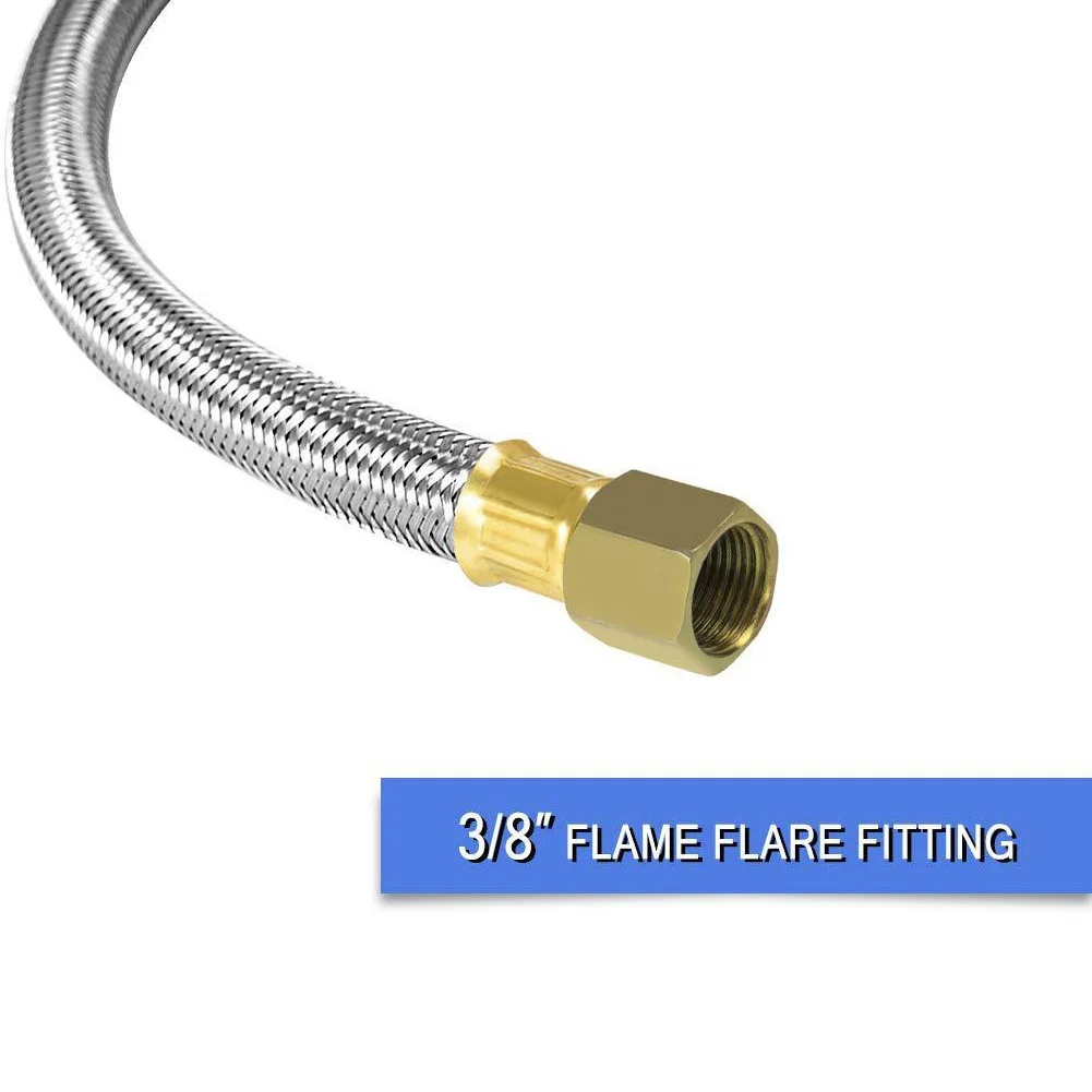 0-30 PSI Hosepipe домашний с манометром Регулируемый практичный курильщик фритюрница для индейки Индикатор подключения давления регулирующей горелки