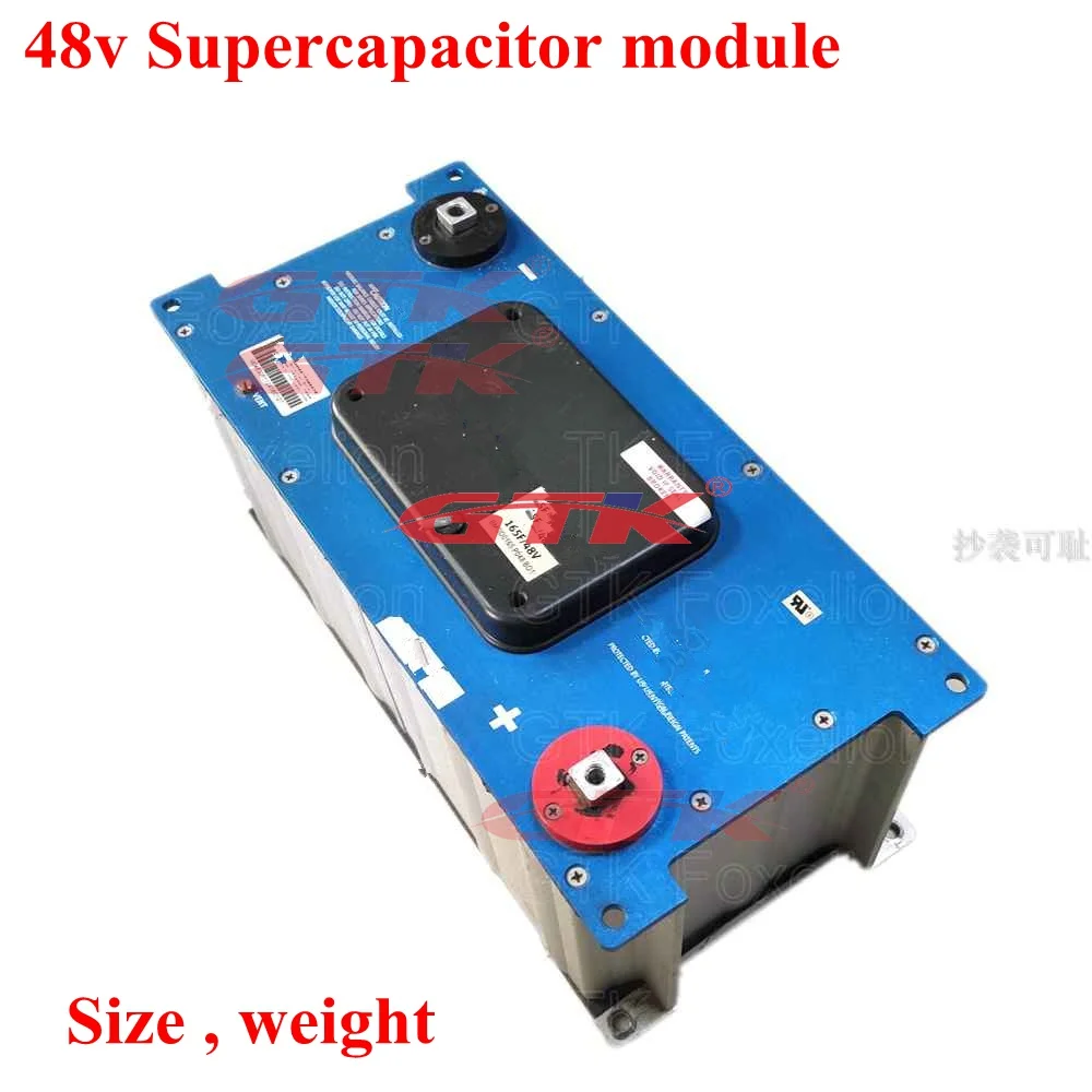 

48v 165F Supercapacitors Module 48v Super Farad Capacitor 16v 500F 3000f 2.7V DC rectifier car battery Start Power Motor