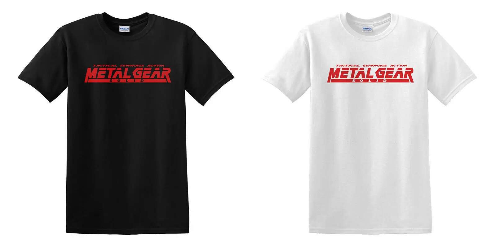 Metal Gear Solid Shirt Action Stealth Game Kojima Black White T S 2Xl |