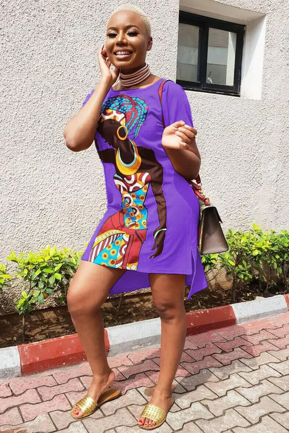 2019 африканские платья Дашики с принтом для женщин свободная рубашка женская