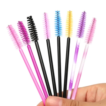

200/100/50PCS Disposable Eyelash Brushes MakeUp Eyebrow Brush Mascara Wand Beauty Eye Makeup Eyelashes Extensions Tool Wholesale