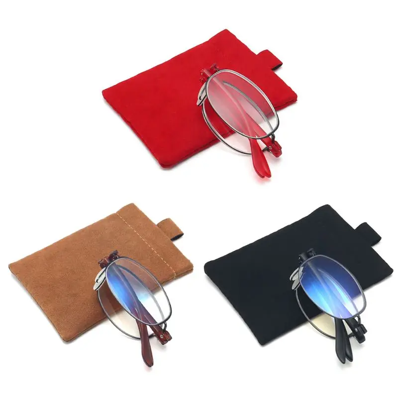 

Unisex Folding Ultralight Intelligent Zoom TR Anti-blue Light Reading Glasses
