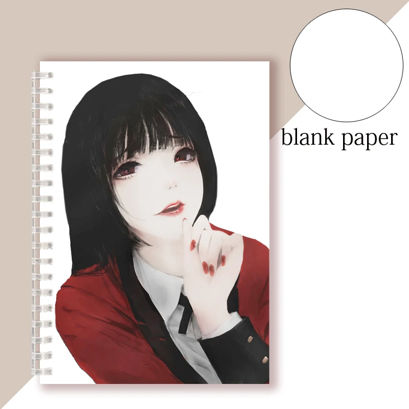 Kakegurui Yumeko Jabami спиральная записная книжка записка книга платье для девочек в стиле