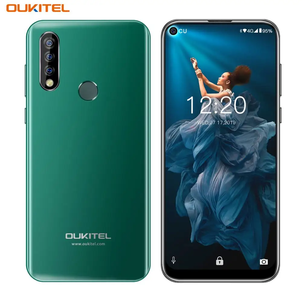 OUKITEL C17 PRO C17PRO 6 35 &quotAndroid 9 0 мобильный телефон MTK6763 Восьмиядерный двойной 4G sim карта