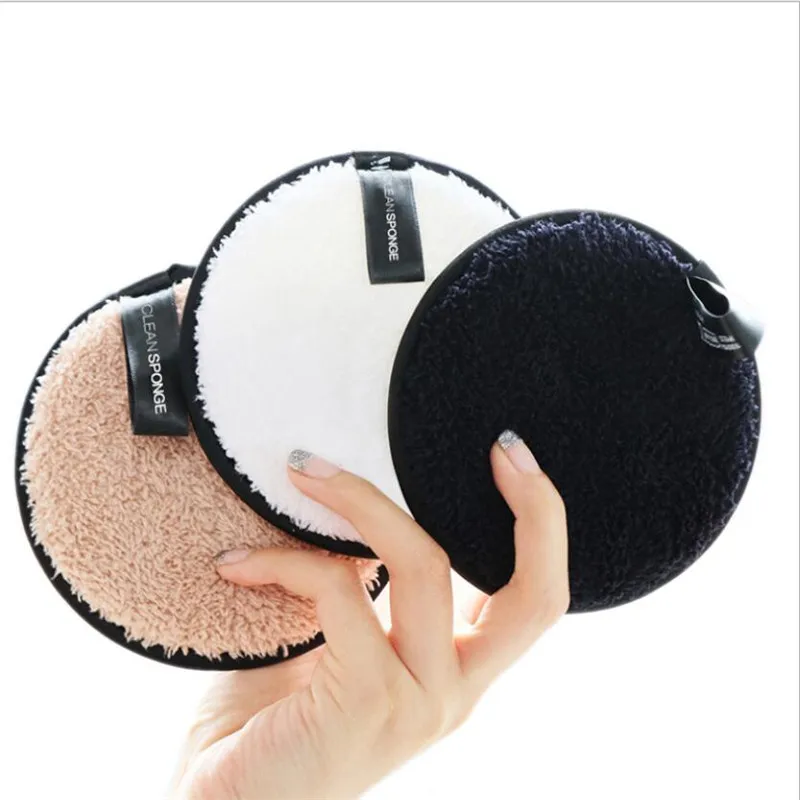 Eco-Friendly Reusable Makeup Remover Pads - Soft Cotton Microfiber Cleansing Sponges