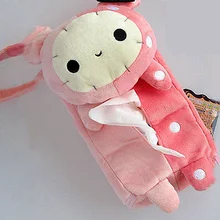 1 шт. милый мультяшный чехол для автомобильного сиденья, коробка для бумажных салфеток, коробка для салфеток, автомобильные аксессуары, Стайлинг