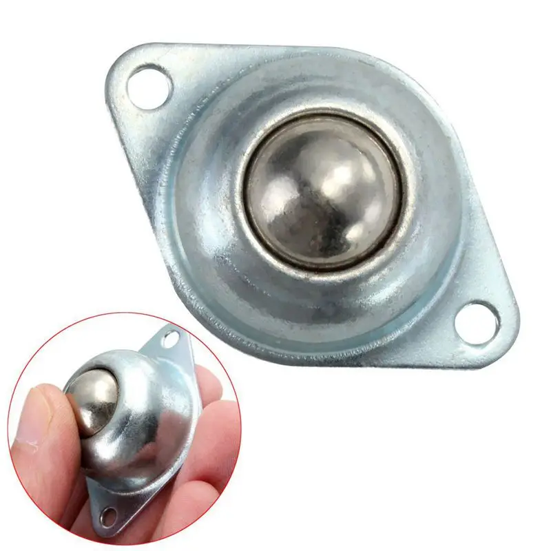 NEW 1PCS bullseye универсальное колесо из нержавеющей стали коровьей кожи с шариком